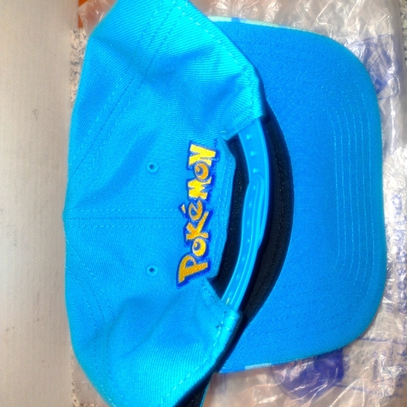 Pokemon Snap-Back Hat Nintendo. Sqirkle Cap. NWOT. - Picture 5 of 5